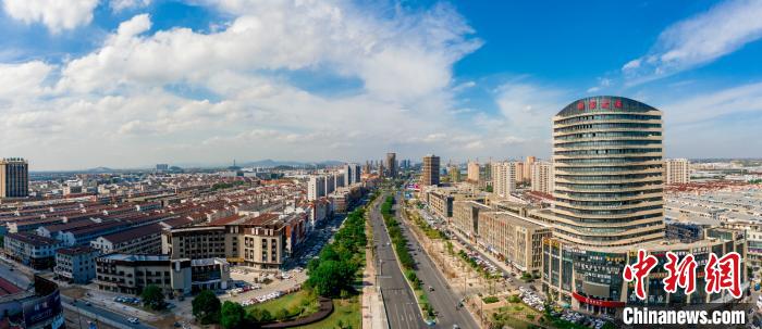 织里镇繁华景象 织里镇提供 摄 织里镇繁华景象 织里镇提供 摄