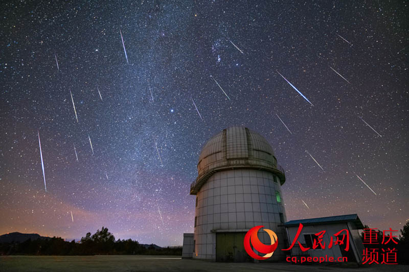 丽江天文台与双子座流星雨，你想和谁一起看呢？（摄于云南丽江）。 戴建峰摄 