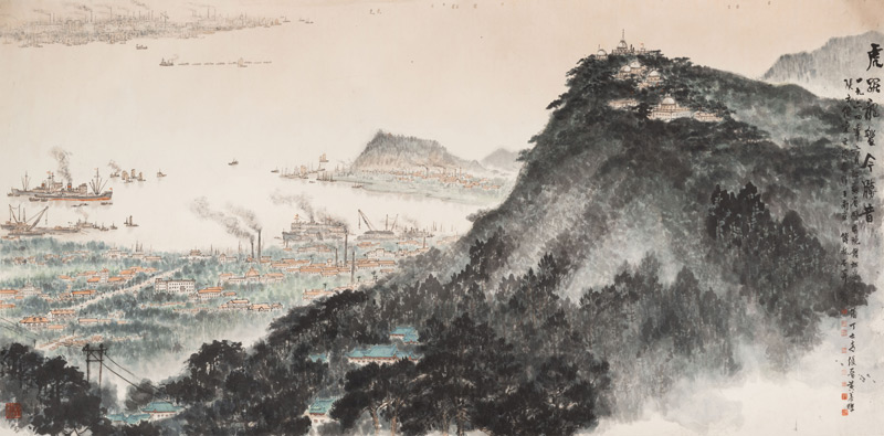 近现代中国画名家百幅精品亮相深圳 见证新中国发展