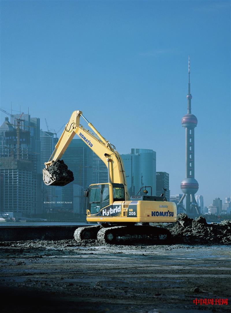 混合动力液压挖掘机HB205.jpg 混合动力液压挖掘机HB205.jpg