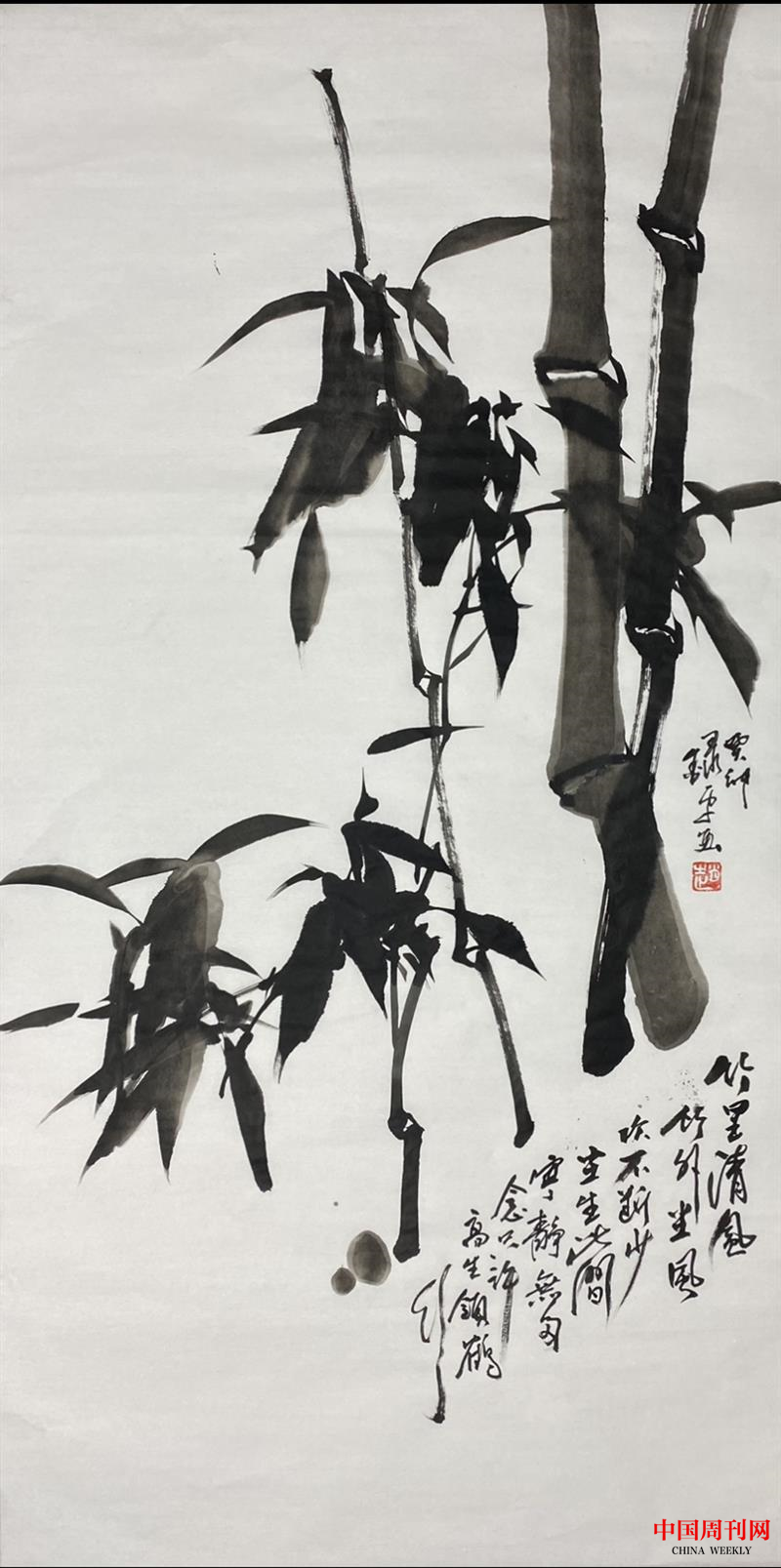 劲节拂云唤高风——赵录平墨竹艺术漫谈